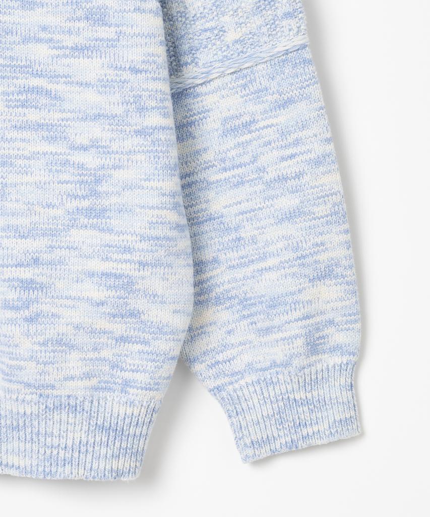 MILLO ARCHIVE Square Twist Knit [Light Blue]