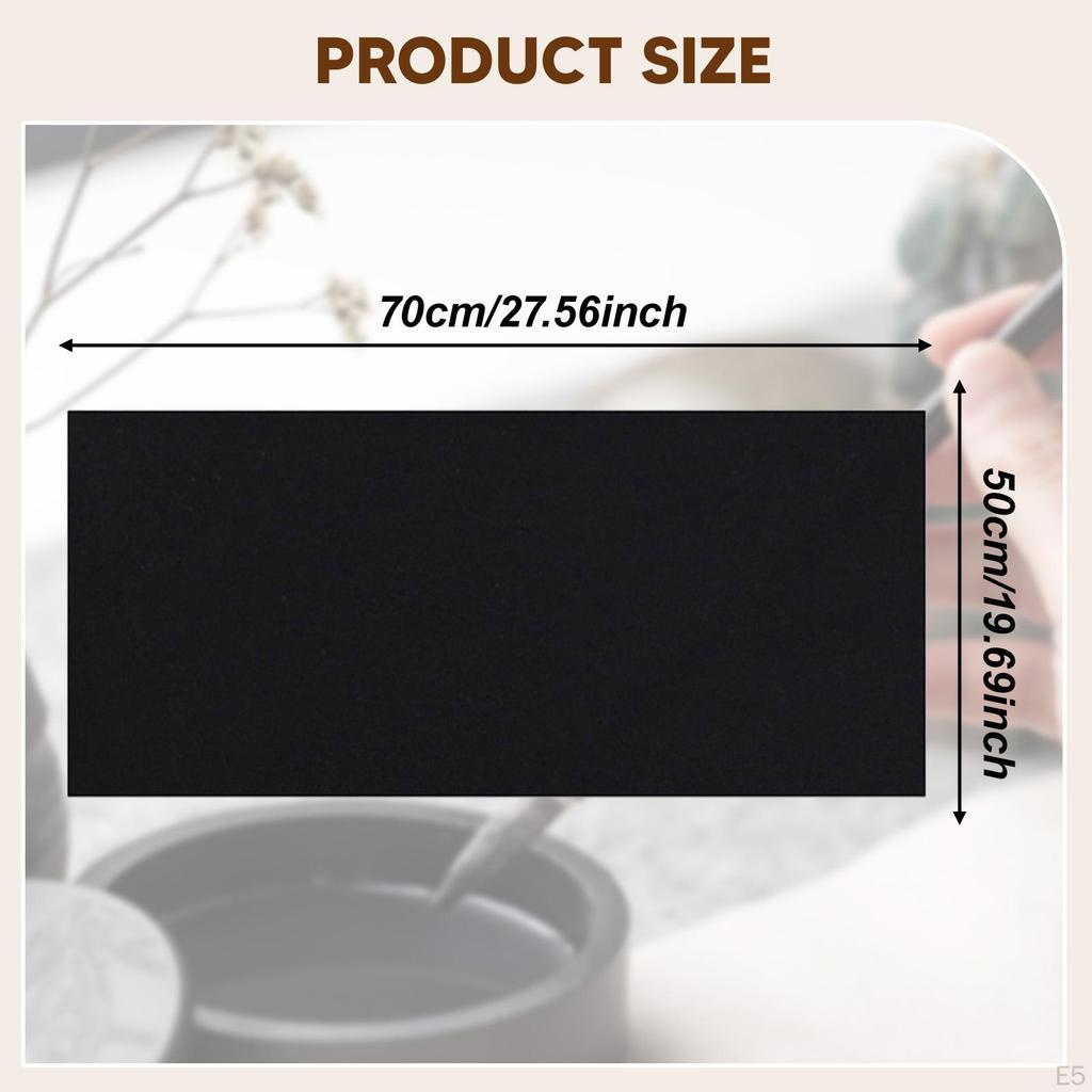 Chinese Calligraphy Drawing Felt Mat Painting Desk Pad Thickened Lightweight Reusable for