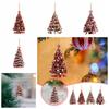 Acrylic Car Flat Pendants 2D Acrylic Tree Pendant Christmas Tree Ornament  Joyful Atmosphere