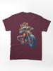 Biker Mice from Mars Rebel Biker Boy Rat Gang Rebels Book Illustration by Sarnia Classic T-Shirt