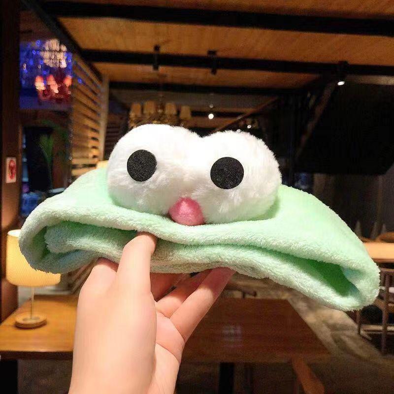 Women's Cute Rabbit Ears Bowknot Face Wash Headband Hair Tie Accessories