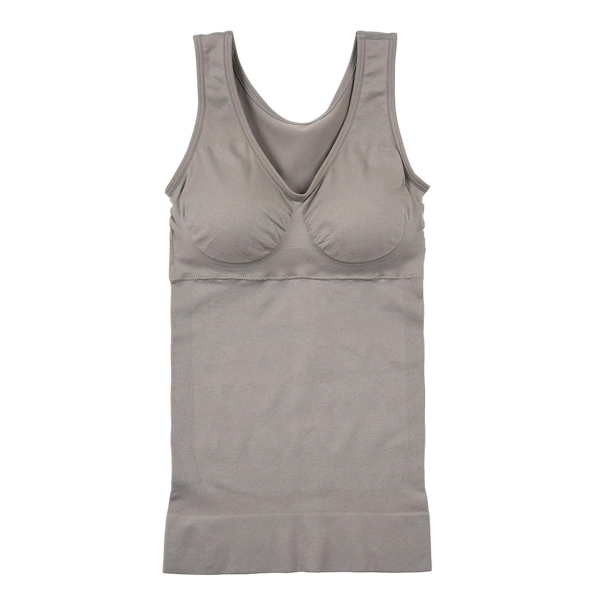 

Shape innerwear na Corrective tank top with 1 seamless removable beige [Fukusuke] [Fufufu Kokochi] cups, piece, design, cups, Fukusuke, women s, бежевый