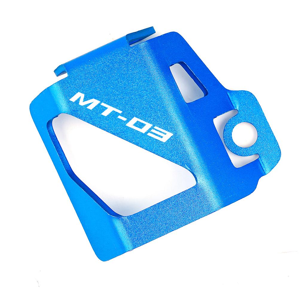 For Yamaha MT03 MT-03 MT 03 2015- Motorcycle Accessories Motorbike Rear Fluid Reservoir Guard Cover Protector