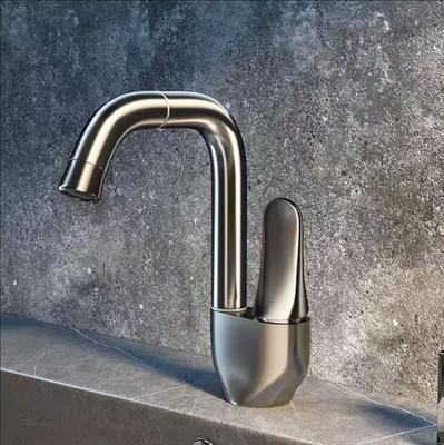 Messing Waschbecken Armatur 720° Drehbar Badezimmer Waschbecken Armatur Mischbatterie Tischmontage Wasserhahn Duschkopfbelüfter Sanitär Armaturen