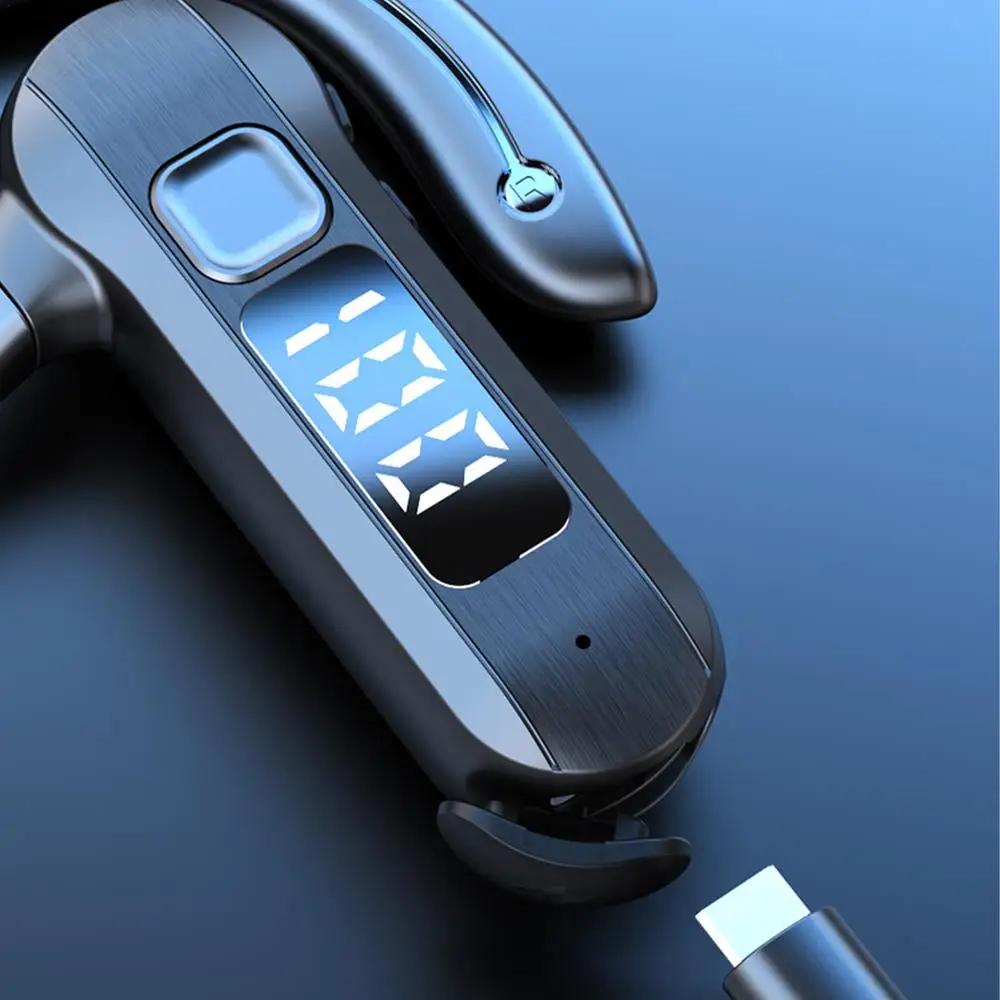 Auriculares Deportivos Bluetooth 5.2 Auriculares de Conducción Ósea Inalámbricos Abiertos para Correr Auriculares Bluetooth con Reducción de Ruido y Micrófono