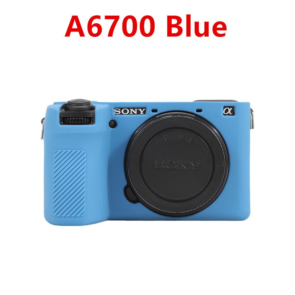 Weiche Silikon-Schutzhülle für Kameragehäuse für Sony Alpha A6700 A6500 A6400 A6300 A6100 A6000 Gummiabdeckung Skin