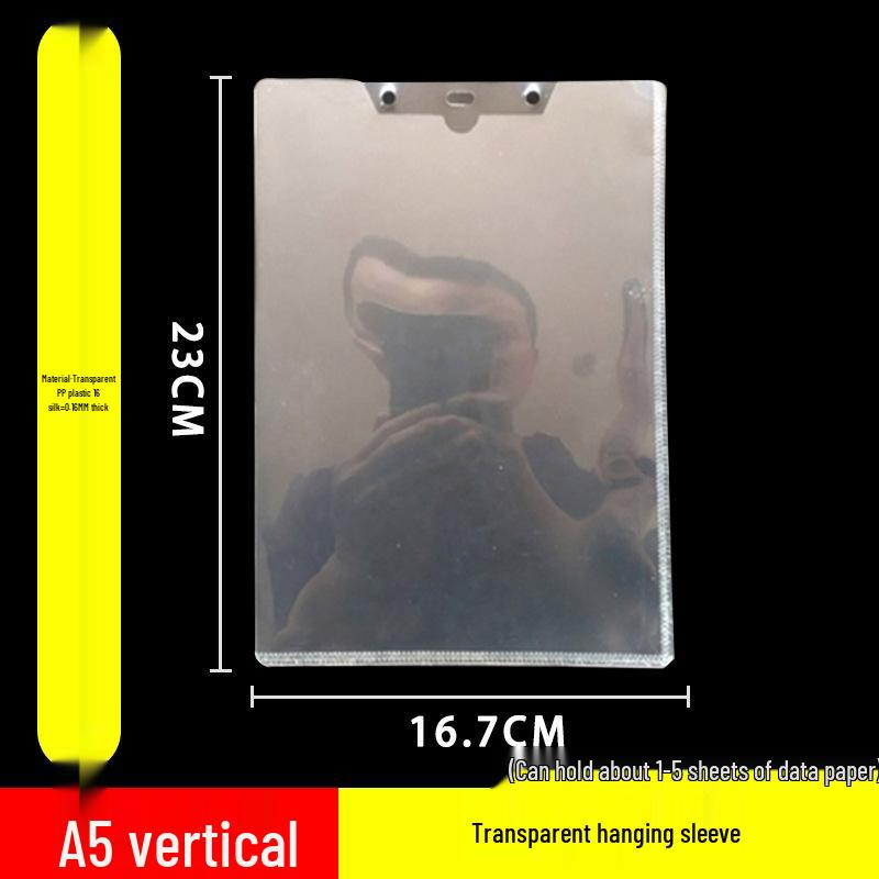 Durable Translucent Multi-Size Document Sleeve & Organizer