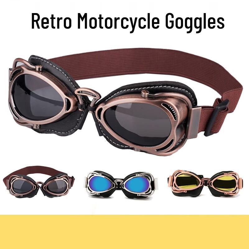 Miling Retro jízdecké brýle ve stylu Harley