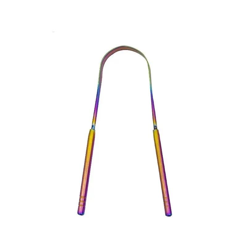 

Stainless Steel 304 Material U-Shaped Metal Tongue Scraper For Fresh Breath Cleaning, Tongue Scraper, Tongue Brush, Oral Care