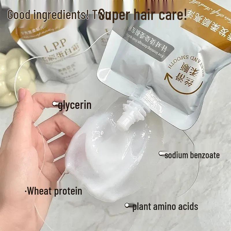 La Crema Proteica di Su Xiu Chen migliora i capelli secchi e ruvidi idratando, nutrendo, lisciando e riparando.