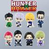 9cm Version Hunter Gon Freecss Anime Figure Alluka Zoldyck Action Chrollo Lucilfer/Kurapika Figurine Model Toy Q X Poseable Articulated Scale Detailed
