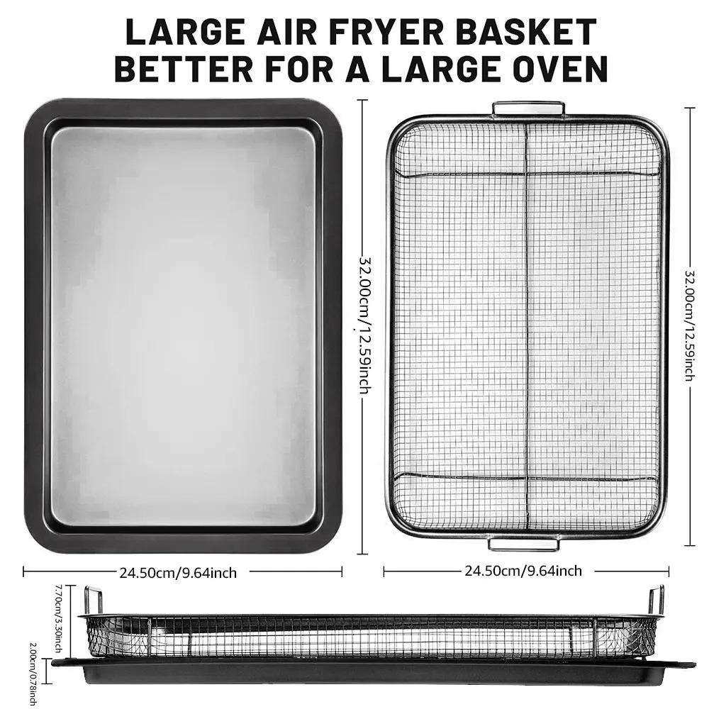 Backblech Öl Braten Backform Antihaft-Chips Korb Backform Grill Mesh Küchenhelfer