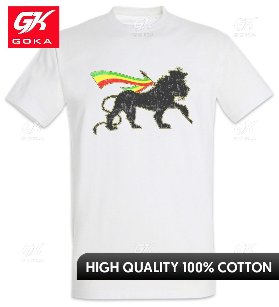 

Lion of Judah IV TShirt Rasta Jah Babylon Irie Ska Reggae Jamaica Rastafari Warm Hippie EcoFriendly Tshirts Flexible Shirts S