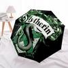 1pc Slytherin Crest Automatic Umbrella | Portable Foldable 8-Rib Manual Open, Cute Halloween & Christmas Gift for Outdoor, Casual Accessory, Durable C