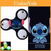Brinquedo de Dedo Fidget LED Piscante Stitch Com Pressão de Foco Para Alívio do Estresse