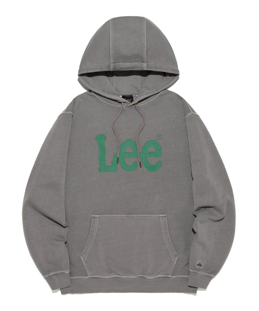 Big Twitch Logo Dyed Hoodie Beige