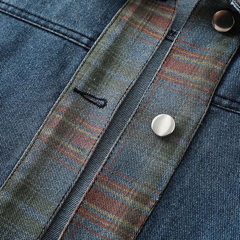 Vest for Women Cotton Sleeveless Tops Denim Vest Oversize Casual Sleeveless Coat Buttons Camisole Vest