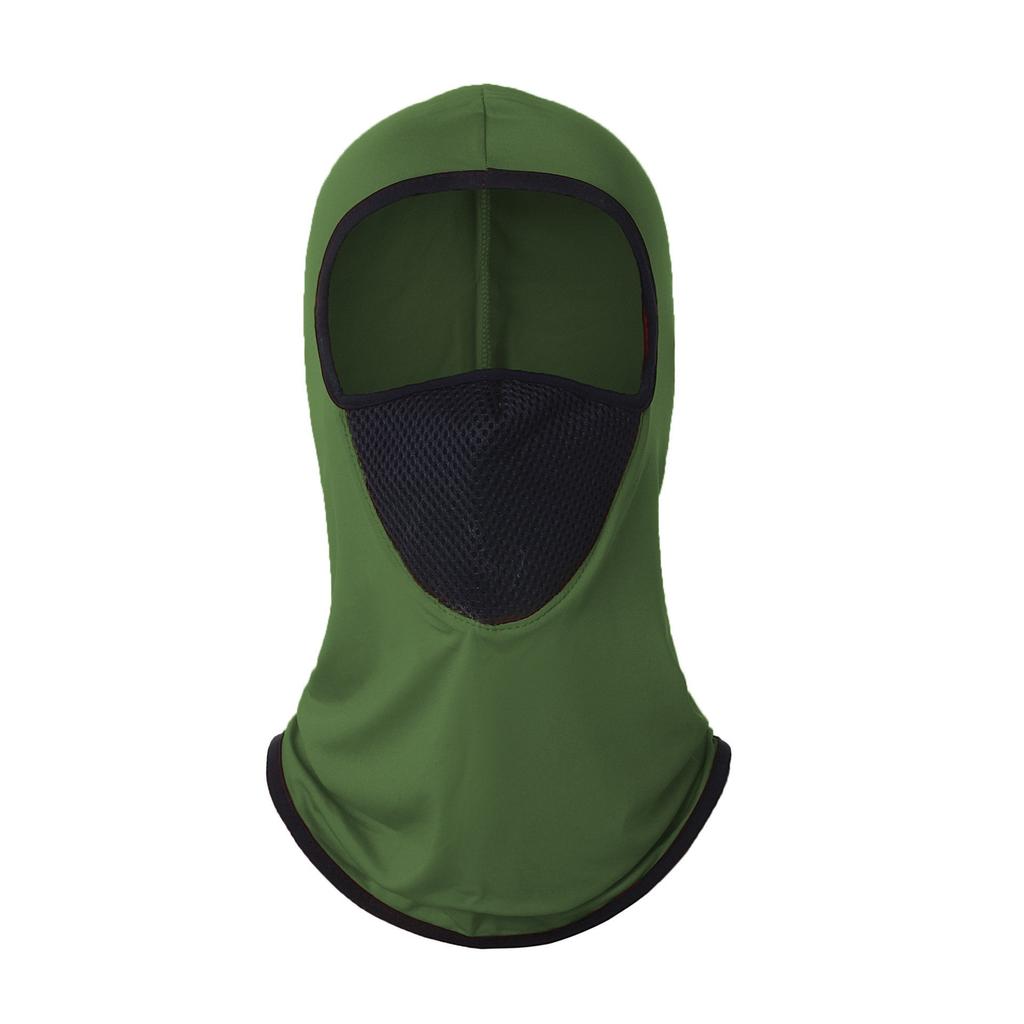 Outdoor Protective Head Wrap Neck Integrated Windproof Sunscreen Mask Full Face Male Motorcycle Cycling Ice Silk Neck Cover