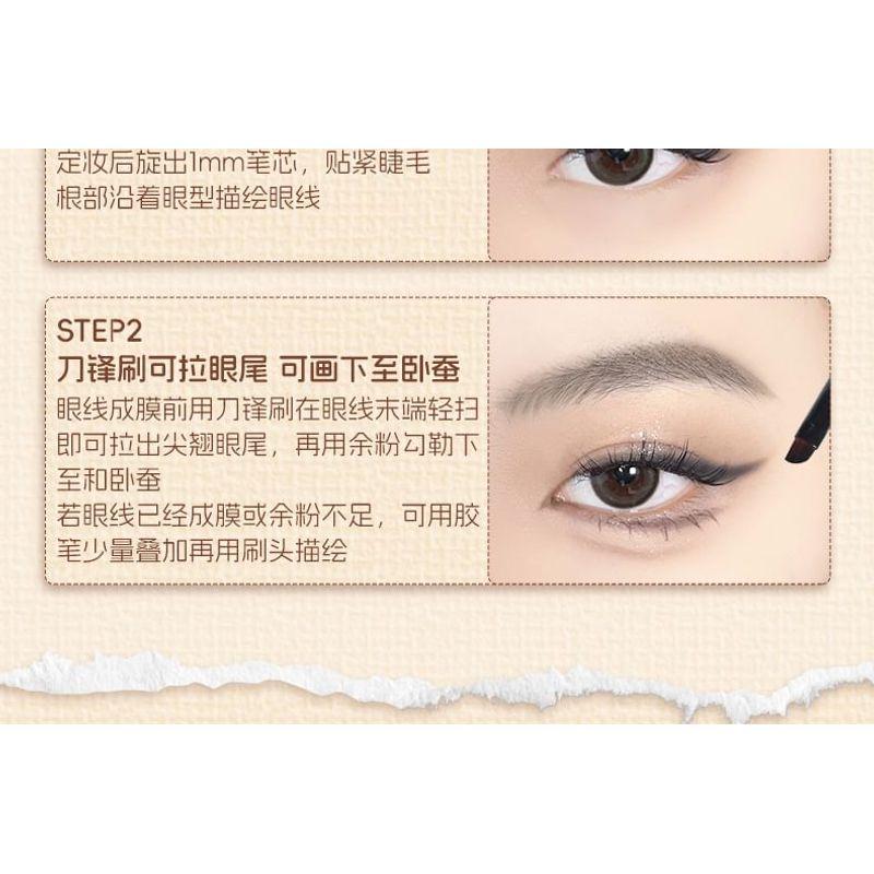 VEECCI - Coffee Series Dual-Ended Eyeliner - 3 Colors