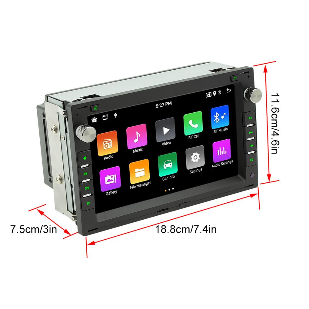 Multimediaunderholdning Bilstereo GPS-navigasjon WiFi-tilkobling Bilradio GPS-navigasjon