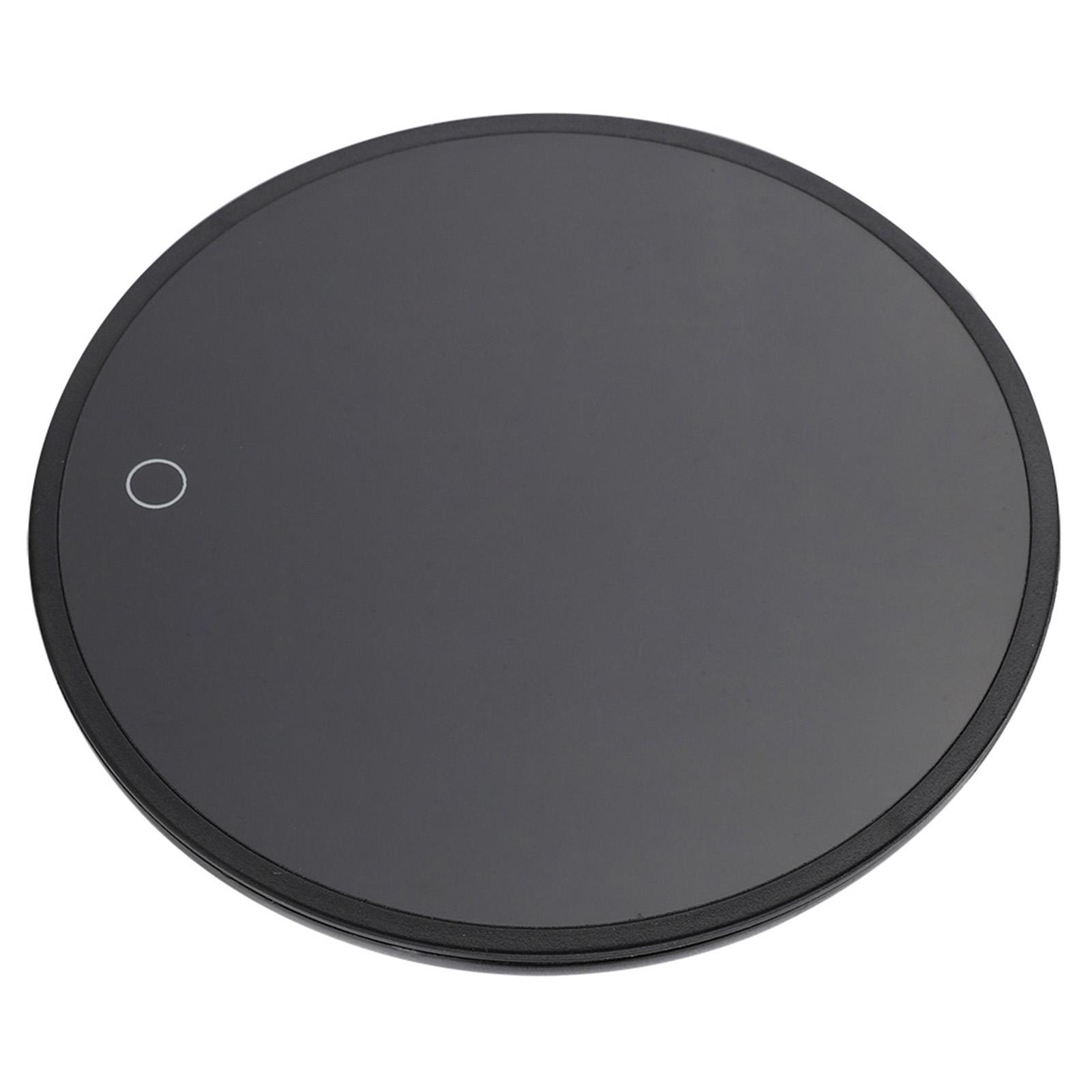 

Electric Waterproof Touch Heating Cup Mat Warm Pad For Coffee Tea MilkBlack UK чорний