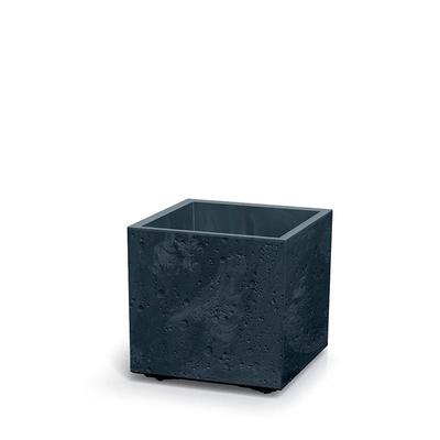 Sierra Square Concrete Effect Flower Pot - Anthracite - Pp-Dsi400A