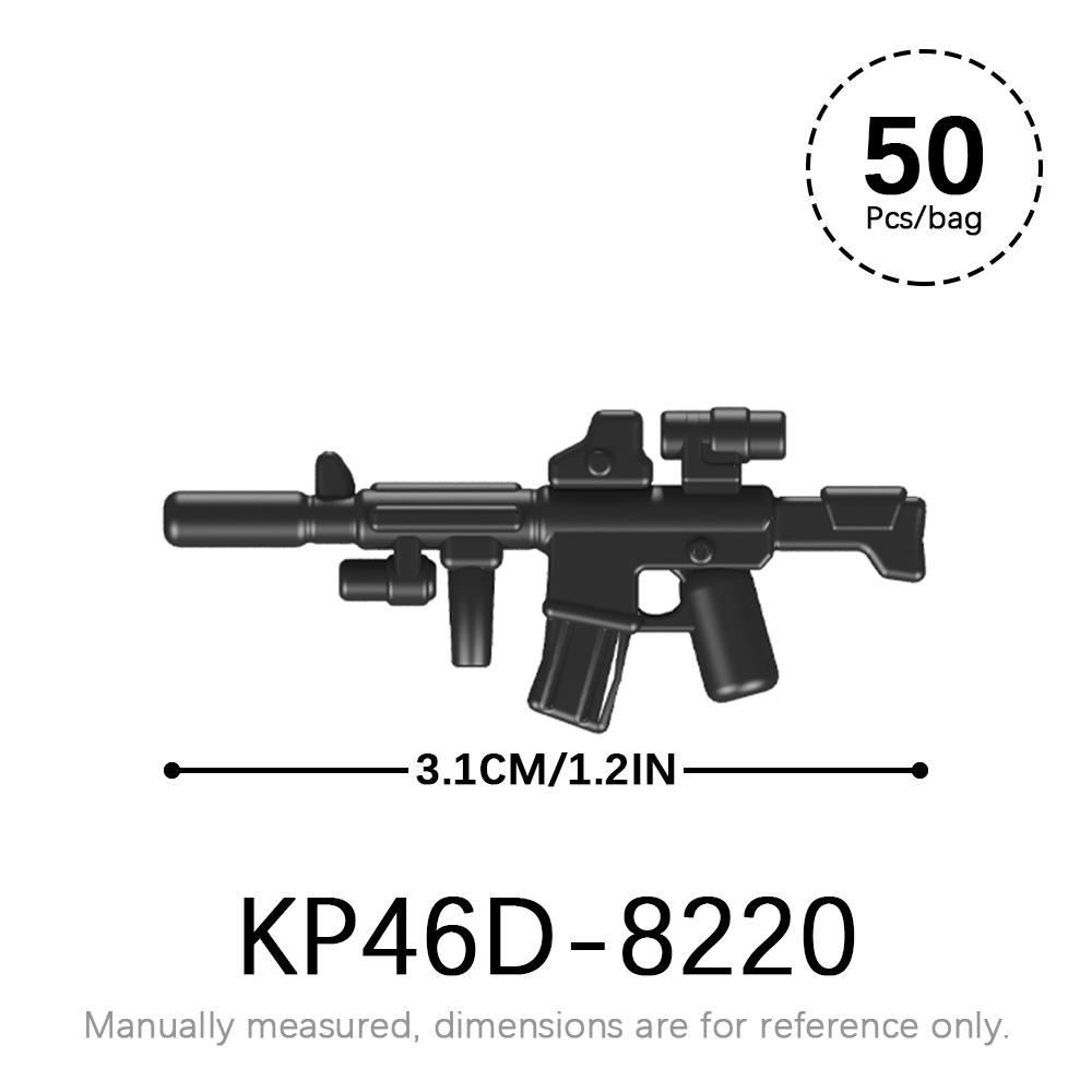 50pcs/lot Military Weapons Set SWAT WW2 Action Figures Parts MOC Bricks Star WW2 Corps Gun Accessories Building Blocks Kids Toys