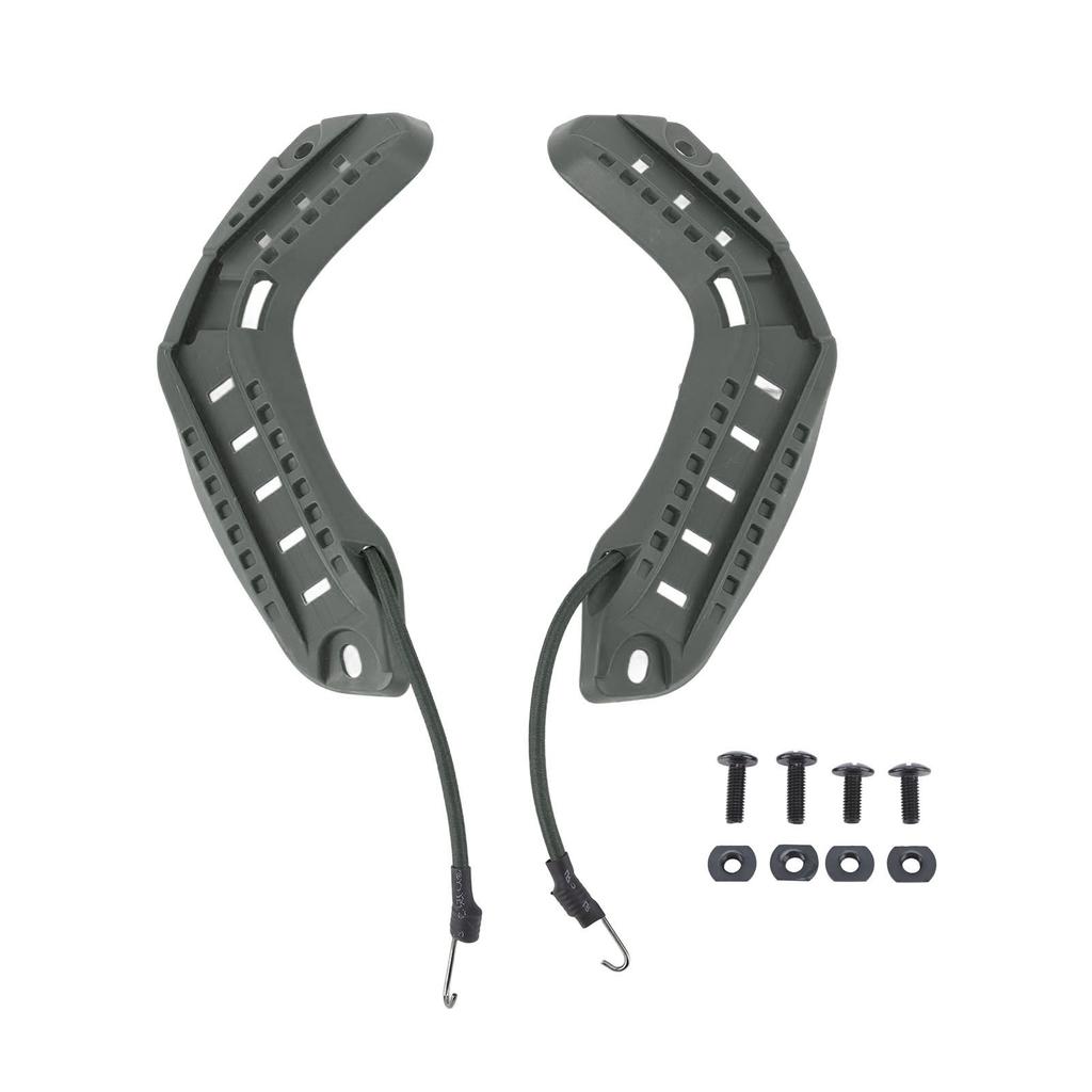 Helmet Side Guide Rail ARC Helmet Mount Rail for Fast Helmet Accessories with Lanyard Mounting