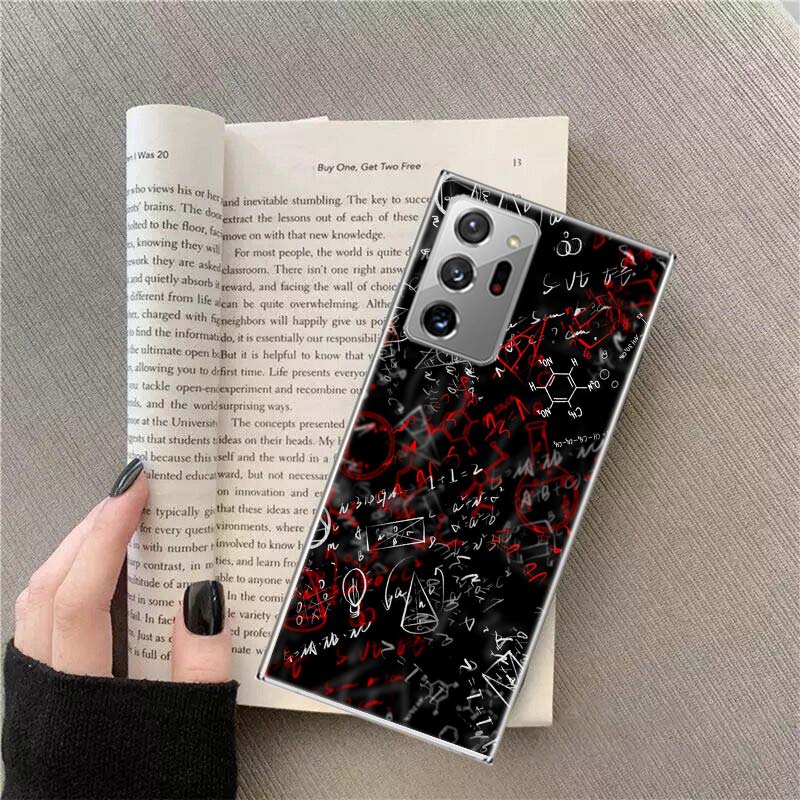 

Chemical Math Formula Phone Case for Samsung A17 A37 A57 A54 A14 A24 A34 A07 A04S A02S A12 A22 A32 A52S A16 A26 A36 A56 A72 Gala Samsung A17 5G