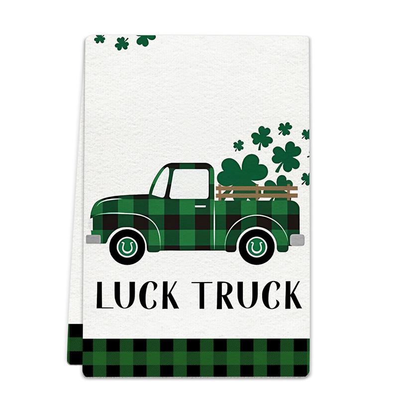 JIT Dropshipping Thanksgiving & Halloween Microfiber Kitchen Towels - Holiday Decorative Dish Towels