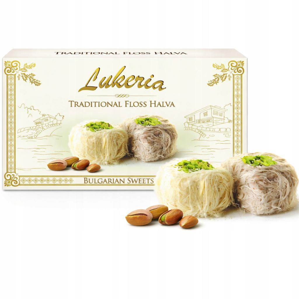 Pismaniye de Cabello de Ángel. Deliciosa Halva con Pistachos 250g