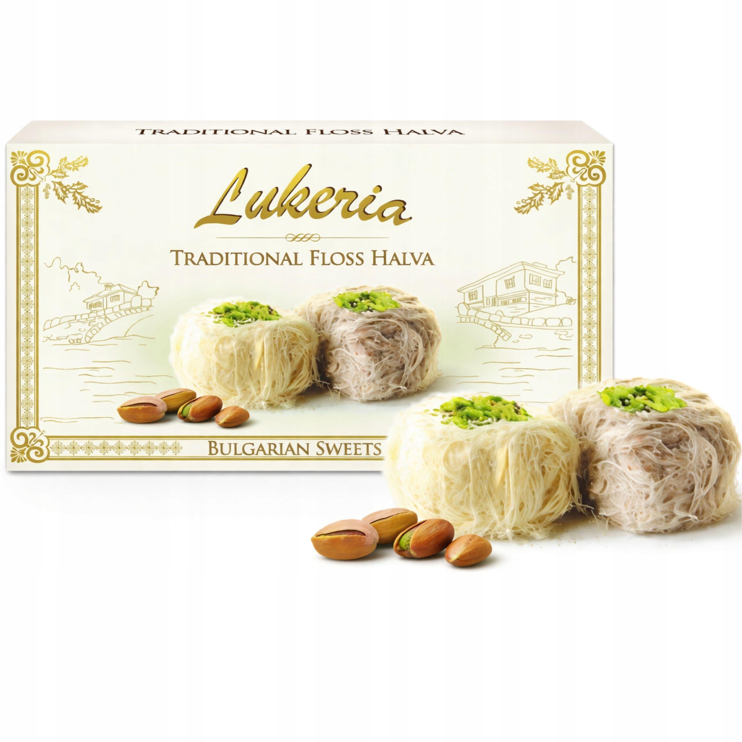 Cheveux d'ange pismaniye Anielska. délicieuse halva aux pistaches 250g