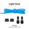 New Elastic Sneakers Laces Without Ties Lock Shoe Laces Adult Kids Tennis Round Shoelaces Rubber Bands for Shoes Accesories