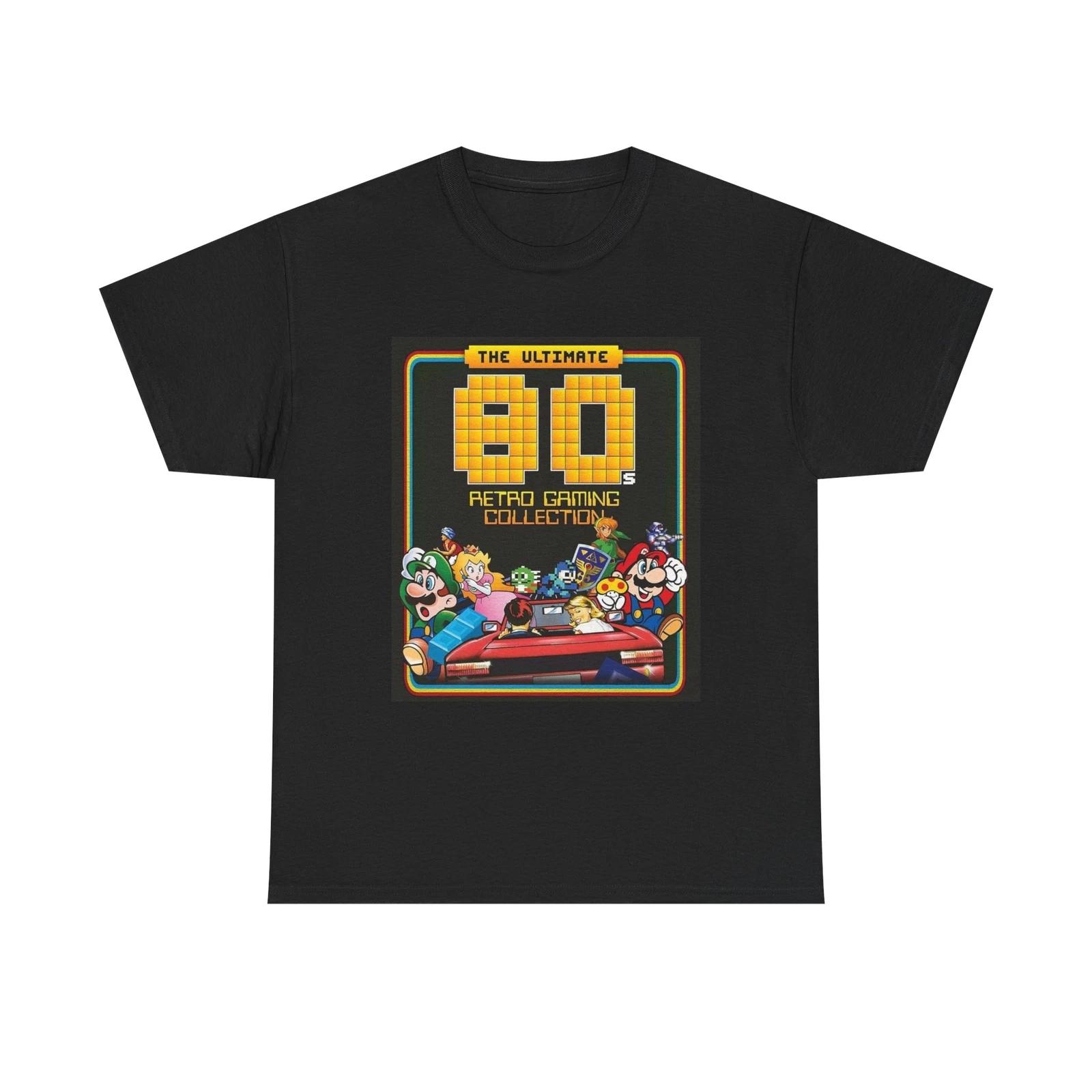 Men s and Women s T-shirts Video Game Collection XS