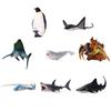 Marine Life Toys Cute Realistic Safe Plastic Educational Sea Animals Figures Model for Kids