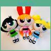 Чарівна м'яка іграшка Powerpuff Girls М'яка Мультяшна Лялька Блоссом Баблз Батеркап