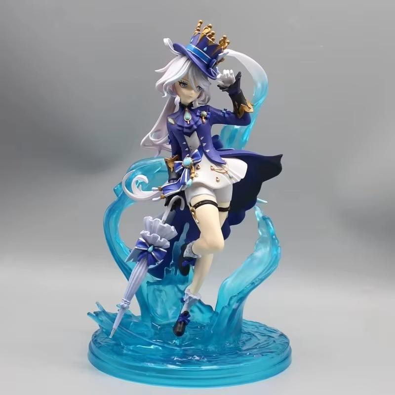 Genuine Genshin Impact Gk Furina Figurine Arethusa Furina Anime Figure Statue Desk Decoration Collect Model Toy Gift In Stock