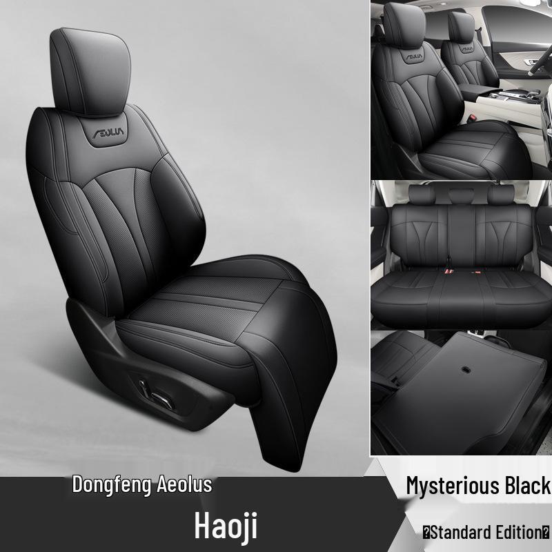 

2022 Dongfeng Fengshen Haoji Five-Seat Full Leather Car Seat Cushion Cover. Suitable for All Seasons. Note: Model Year
