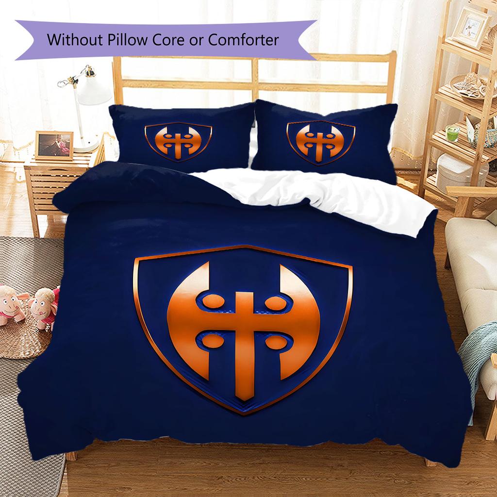 Tappara Pattern Bedding Quilt Set Quilt Cover Pillowcase Home Decoration Birthday Gift (1 * duvet cover + 2 * pillowcase, without core)