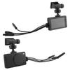 3" LCD 140° Waterproof Dual Action Camera Video Recorder for Motorcycle Car Bike