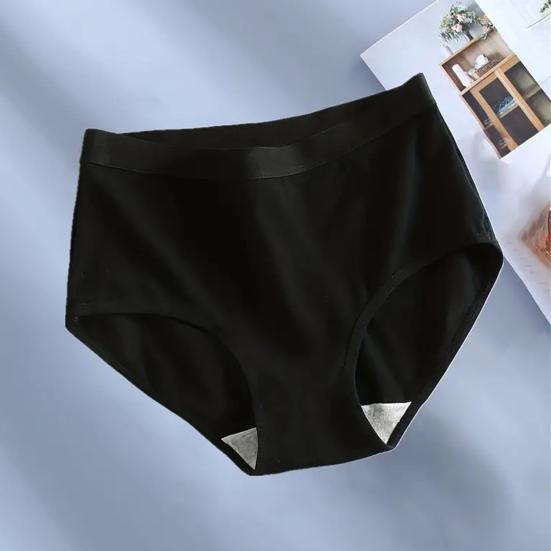 Women'S Cotton Underwear High Waisted Tummy Control Full Coverage Panties Ladies Soft