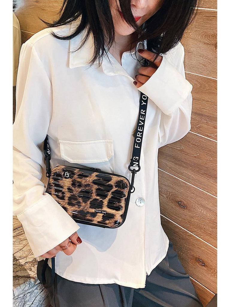 Women's Hard Shell Makeup & Toiletry Mini Bag | Crossbody, Evening, Travel Storage Box