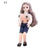 Cute Super Dollfie Toy 30 Cm Rust-proof Anti-scratch Plastic Removable Joint Matte Face Ball Jointed