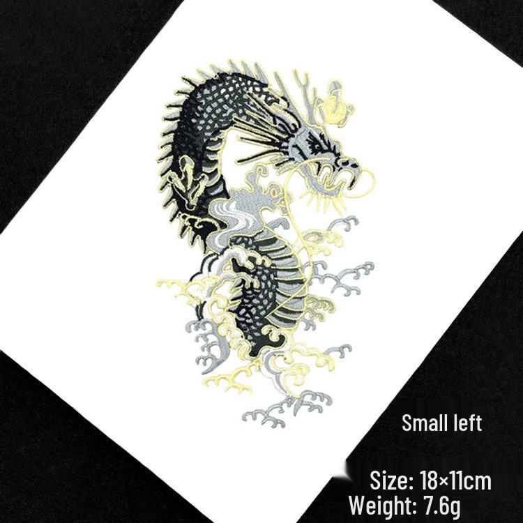 

Вышитая термонашивка «Король Драконов» для мужской верхней одежды