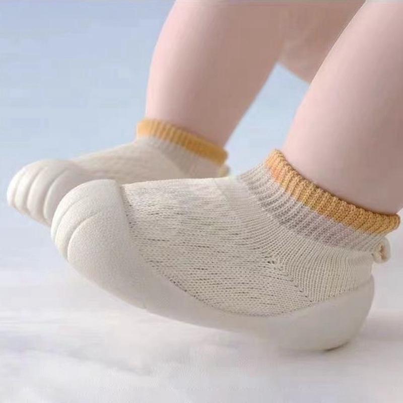 Kleinkind Baby Weiche Rutschfeste Sohle Schuhe Socken Stil Schuhe Erste Laufschuhe