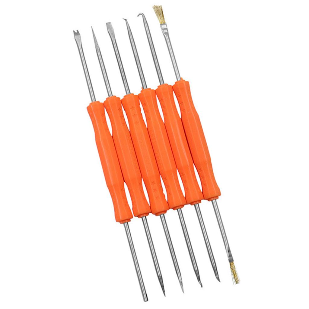 6Pcs Electronic Heat Assist Repair Tool Double Sided Soldering Aid Repair Tools Welding Assist Disassemble Tool