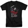 Friday The 13th Cabin T Shirt Licensed Horror Movie Retro Classic Tee New Black
