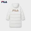 FILA Women's Long Hooded Padded Down Jacket