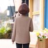 2025 Autumn Style Turn-Down Collar Jacket for Middle-Aged Women