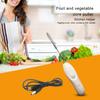 Vegetable Fruit Corer Replacement Washable Battery Powered Button Control Rechargeable Home Cooking Core Remover Tool